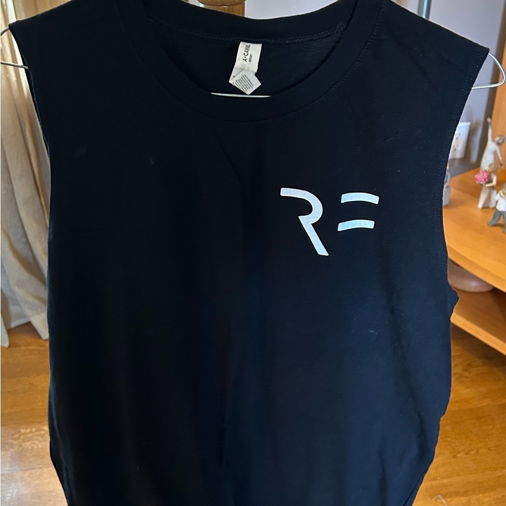 Black Sleeveless Top - Royal Flux Dance - Men’s Medium